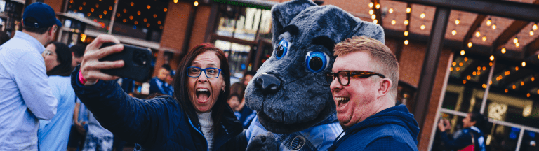 blue-mascot-selfie